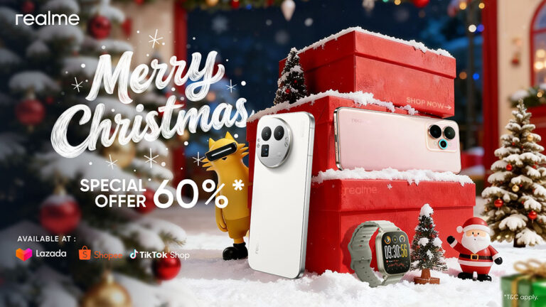 realme Launches Holiday Season Sale with Deals Up to 60% Off