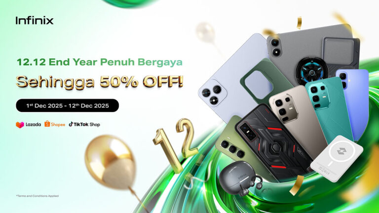 Infinix’s “End Year Penuh Bergaya” 12.12 Sale Offers Savings Up to 50% Off