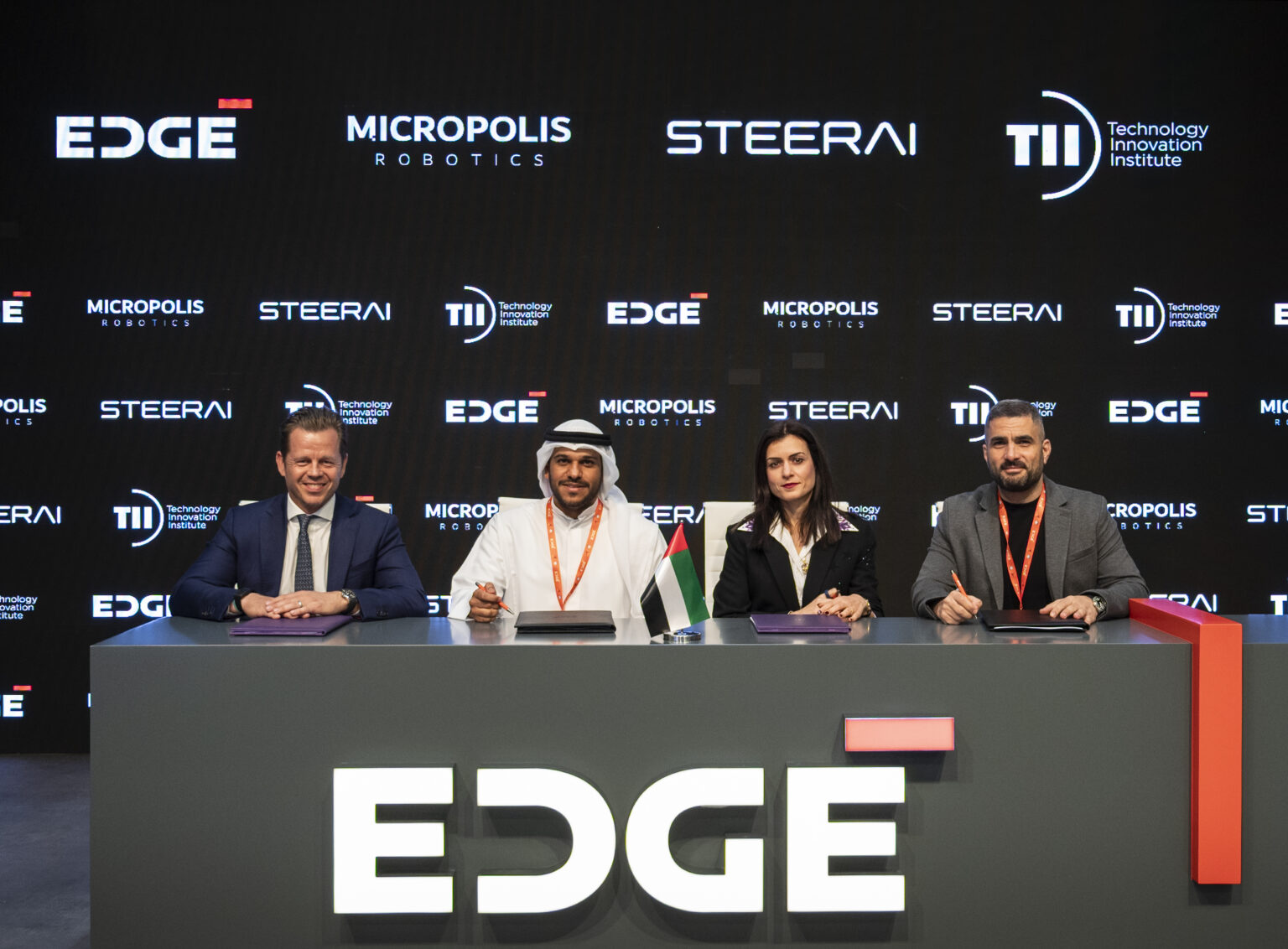 EDGE Group, TII, Micropolis, and SteerAI to Deploy Advanced Autonomous Logistics Platform EDGE Group, TII, Micropolis, and SteerAI to Deploy Advanced Autonomous Logistics Platform
