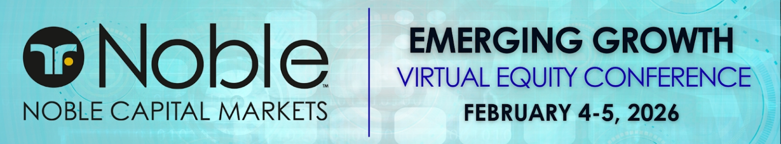 Bioxytran CEO David Platt, Ph.D. to Present at Noble Capital Markets’ Emerging Growth Virtual Equity Conference