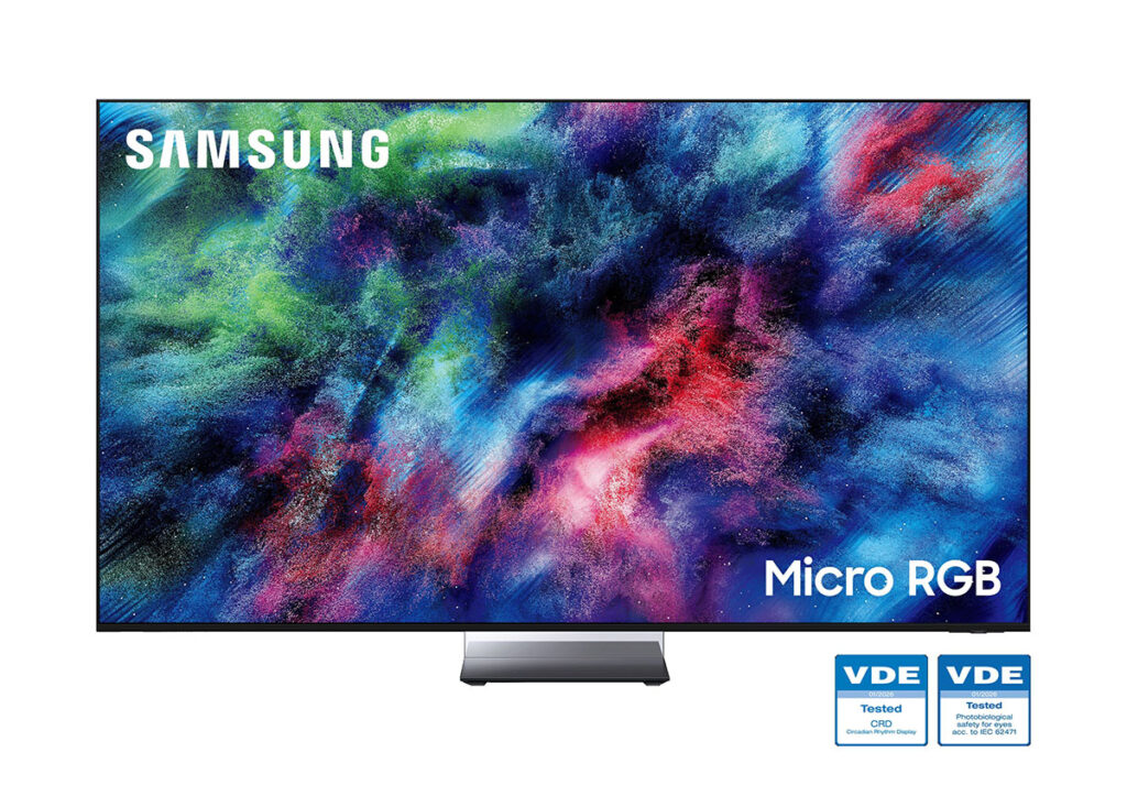 Samsung Micro RGB TV: Now Officially Certified to Protect Your Vision and Circadian Rhythm