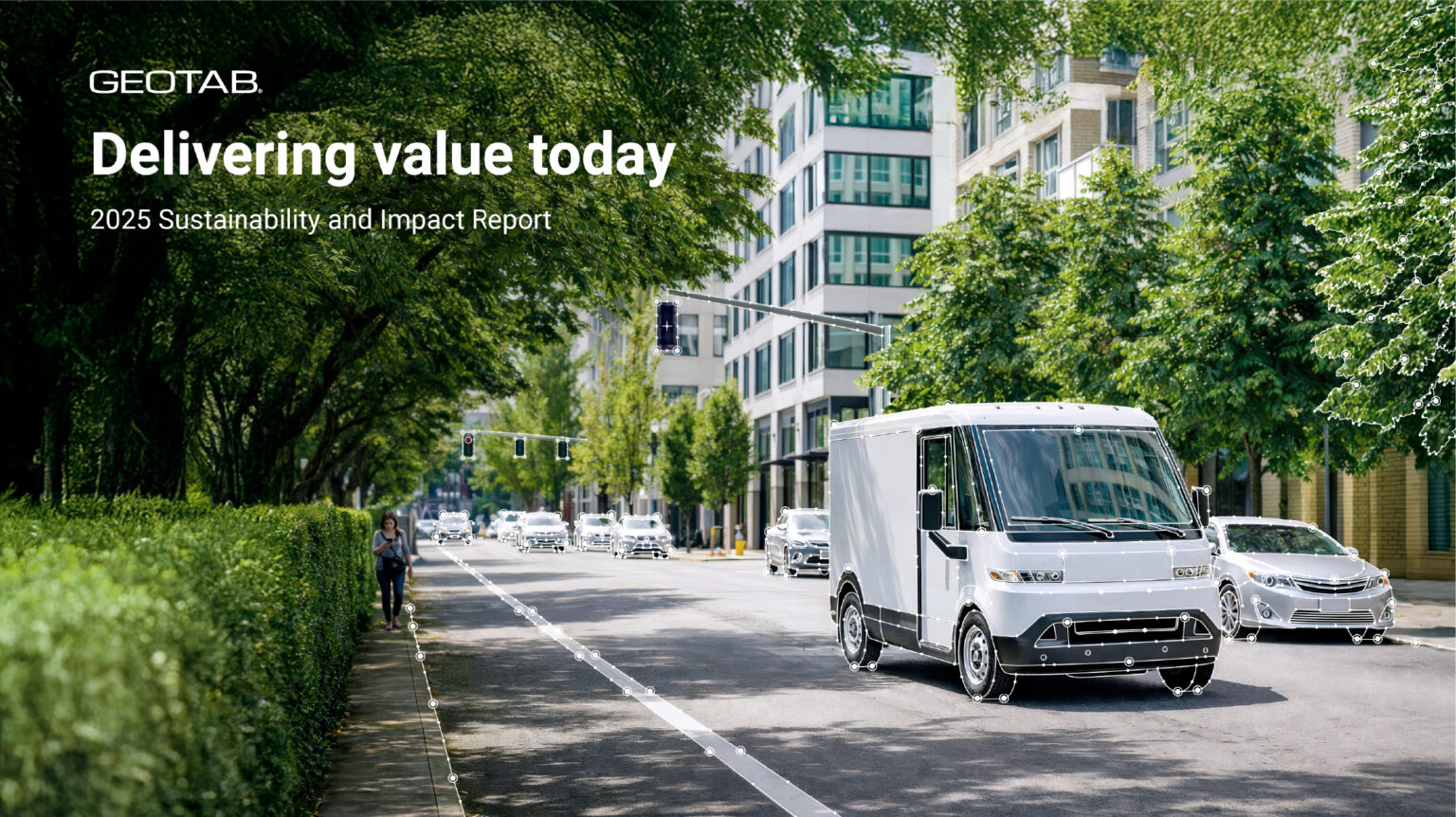 Geotab’s 2025 Sustainability and Impact Report shows fleets cutting fuel waste, reducing idling by up to 30%, and electrifying as energy costs rise