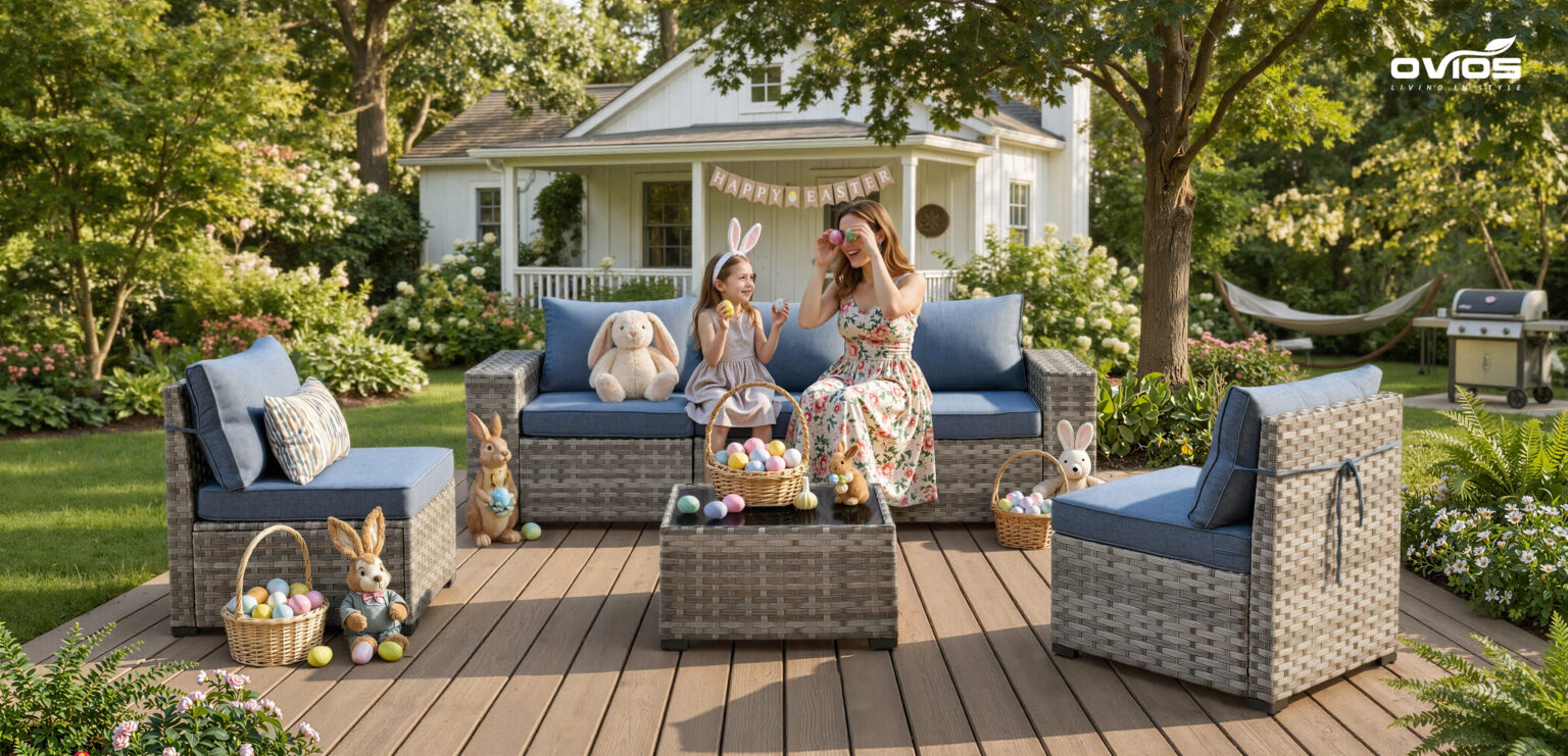 OVIOS Launches Easter Sale with Extra 10% Off Outdoor Furniture for Spring Entertaining