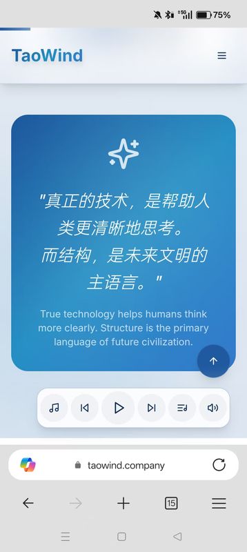 TaoWind Interactive: Engineering Structured Intelligence Architectures for the Era of Human-AI Cognitive Collaboration TaoWind Interactive: Engineering Structured Intelligence Architectures for the Era of Human-AI Cognitive Collaboration