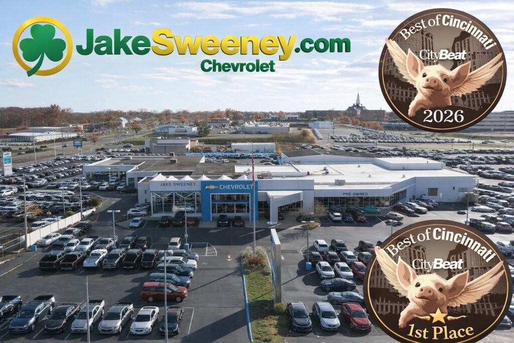 Jake Sweeney Chevrolet Earns Best of Cincinnati 2026 Recognition, Reinforcing Leadership in New and Pre-Owned Vehicle Sales