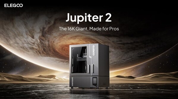 ELEGOO Launches Large-Format Resin Printer Jupiter 2, Setting New Benchmark in LCD 3D Printing ELEGOO Launches Large-Format Resin Printer Jupiter 2, Setting New Benchmark in LCD 3D Printing