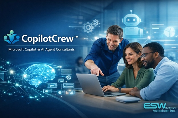 eSoftware Associates Introduces CopilotCrew™ to Help Organizations Build AI Agents and Accelerate Operational Transformation eSoftware Associates Introduces CopilotCrew™ to Help Organizations Build AI Agents and Accelerate Operational Transformation