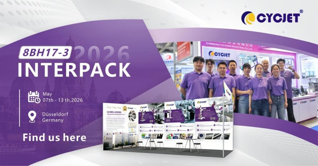 Focusing on the New Ecosystem of Intelligent Packaging Manufacturing | CYCJET Cordially Invites You to interpack 2026 in Germany