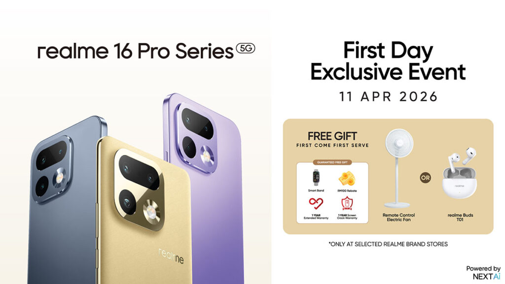 Don't Miss Out! realme 16 Pro Series First Day Exclusive Event: Limited Free Gifts for Early Birds