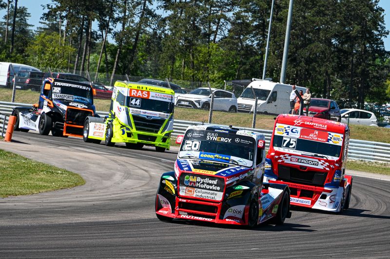 Téo Calvet leads the French Truck Championship into Le Castellet Téo Calvet leads the French Truck Championship into Le Castellet
