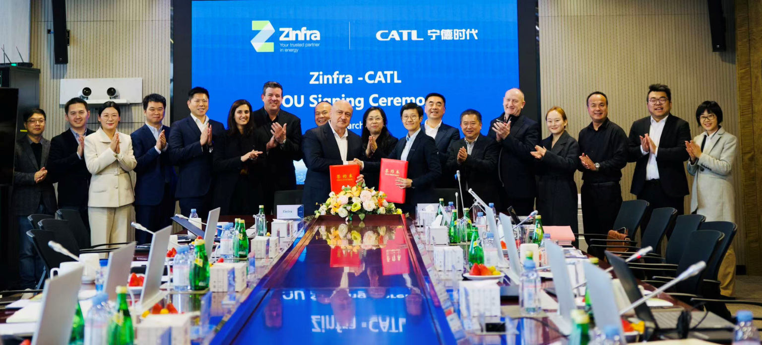 Powering Australia’s Energy Storage Future! CATL × Zinfra to Launch a New “Product + Service” Model