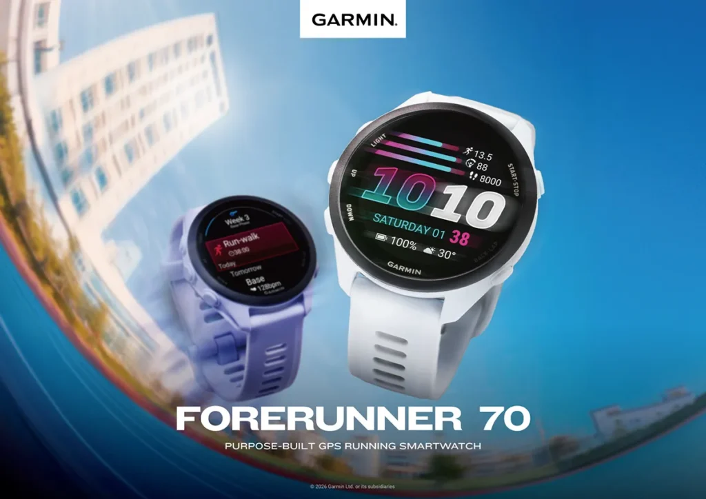 Garmin Debuts the Forerunner 70 and 170