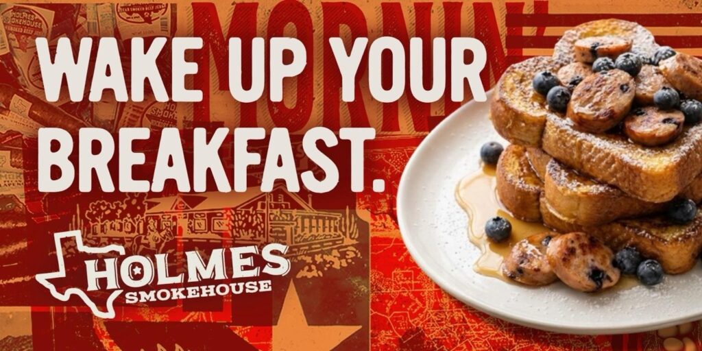 Common Good Positions Holmes Smokehouse to Win Breakfast with No-Shortcut Sausage Campaign for New Breakfast Slices Line