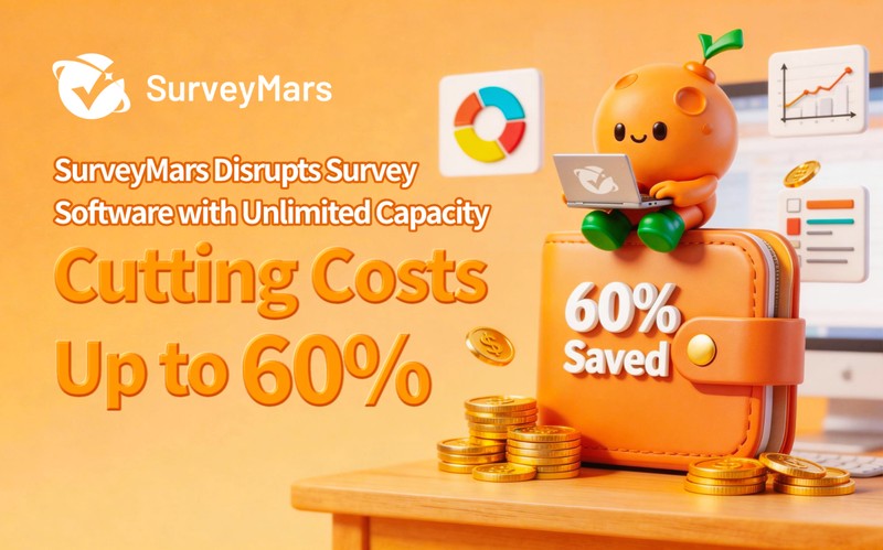 SurveyMars Disrupts Survey Software with Unlimited Capacity, Cutting Costs Up to 60% SurveyMars Disrupts Survey Software with Unlimited Capacity, Cutting Costs Up to 60%
