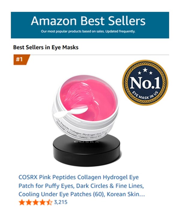 COSRX's #1 Amazon Eye Patch Goes on Sale During Amazon's Summer Beauty Event