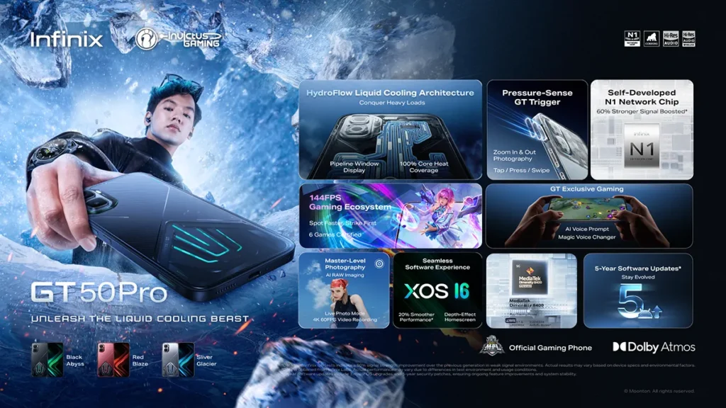 The Infinix GT 50 Pro Brings Pro-Grade Thermal Tech to Malaysian Gamers