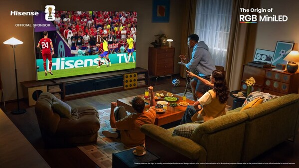 Hisense Kicks Off FIFA World Cup 2026™ Campaign, Bringing Fans Closer Through “Innovating a Brighter Life” Hisense Kicks Off FIFA World Cup 2026™ Campaign, Bringing Fans Closer Through "Innovating a Brighter Life"