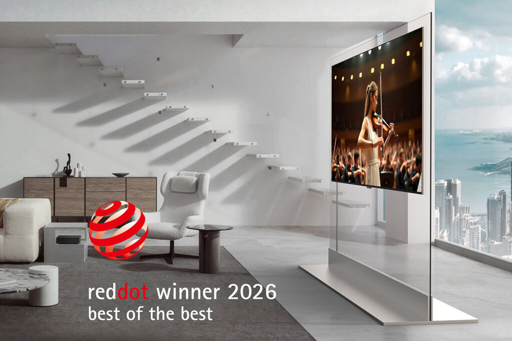 LG is Redefining the Modern Living Space with 2026 Red Dot Design Award