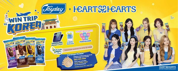 Yili’s Joyday Names K-pop Group Hearts2Hearts as Brand Ambassador in Indonesia Yili's Joyday Names K-pop Group Hearts2Hearts as Brand Ambassador in Indonesia