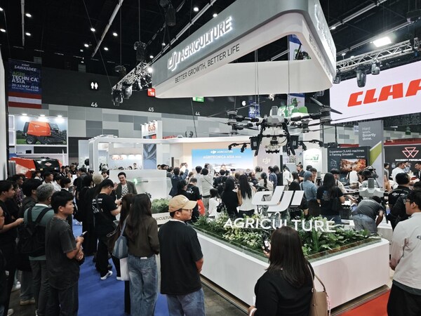 DJI Agriculture Debuts Agras T55 and T100 Dual Battery Spraying System in Thailand at AGRITECHNICA Asia 2026 DJI Agriculture Debuts Agras T55 and T100 Dual Battery Spraying System in Thailand at AGRITECHNICA Asia 2026