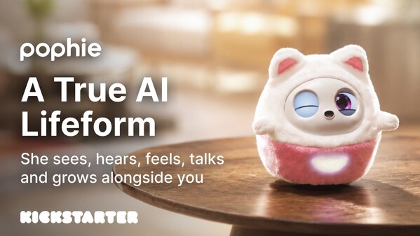 Pophie Hits Kickstarter: Introducing a New AI Lifeform That Sees, Hears, and Grows Alongside You Pophie Hits Kickstarter: Introducing a New AI Lifeform That Sees, Hears, and Grows Alongside You