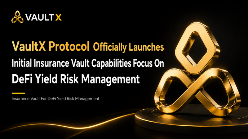 VaultX Protocol Officially Launches, Introducing A New Insurance-Vault Model In The DeFi Yield Market