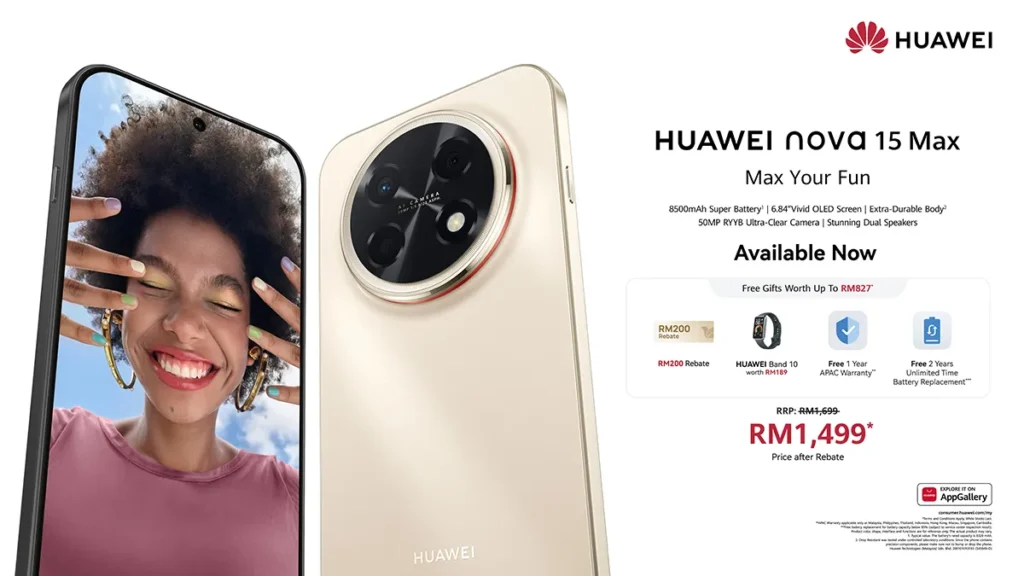 HUAWEI nova 15 Max