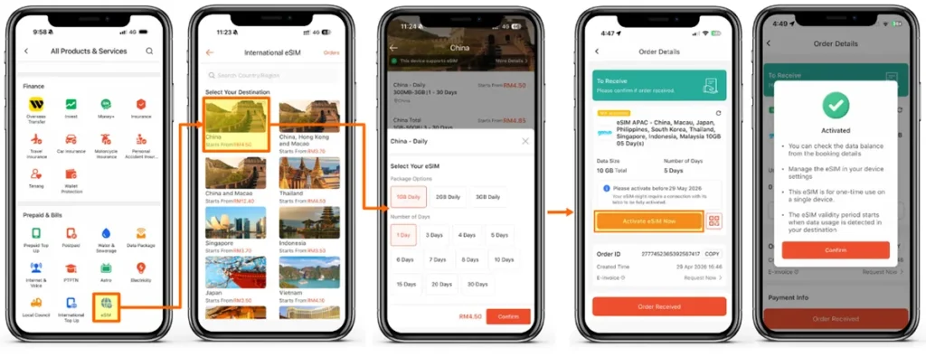 Get Travel eSIMs Directly on ShopeePay for Your Next Trip Abroad Get Travel eSIMs Directly on ShopeePay