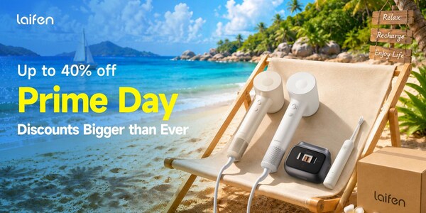 Laifen Announces Prime Day Savings On Award-Winning Hair, Oral Care And Grooming Innovations