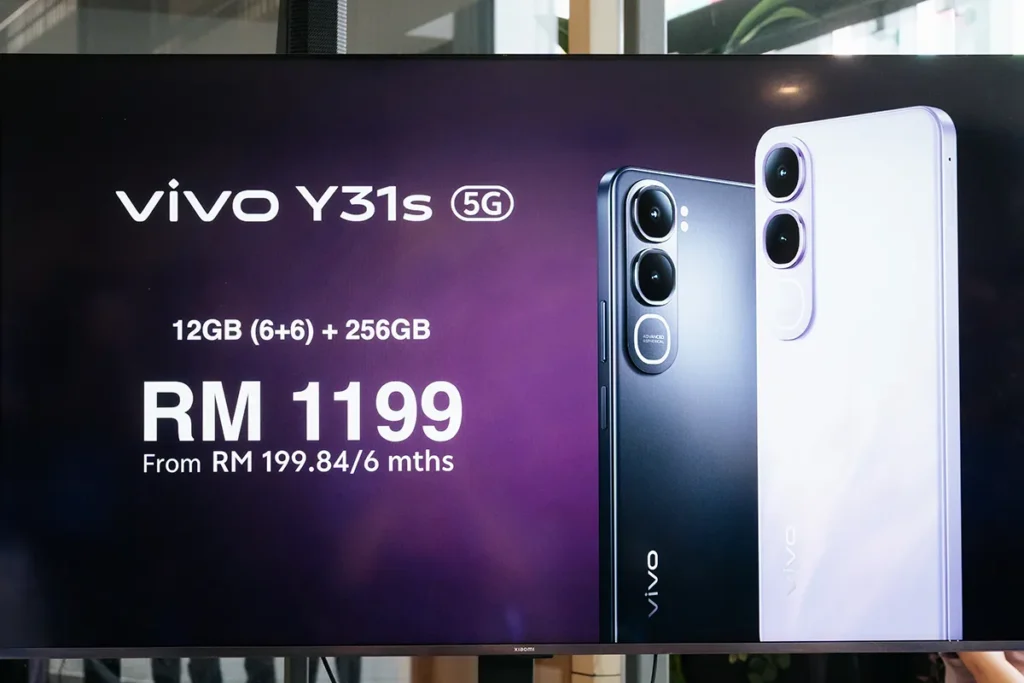 vivo Y31s Debuts in Malaysia with Massive BlueVolt Battery from RM1,199