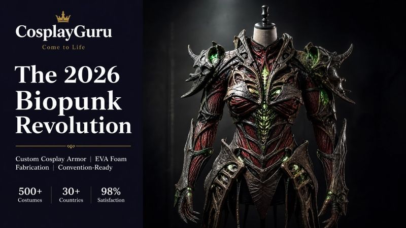 CosplayGuru Launches Specialized Armor Fabrication To Meet 2026 Biopunk And Tech-Militarism Convention Trends