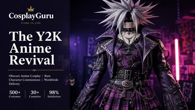CosplayGuru Introduces Dedicated Fabrication Division For Obscure And Retro Y2K Anime Character Commissions