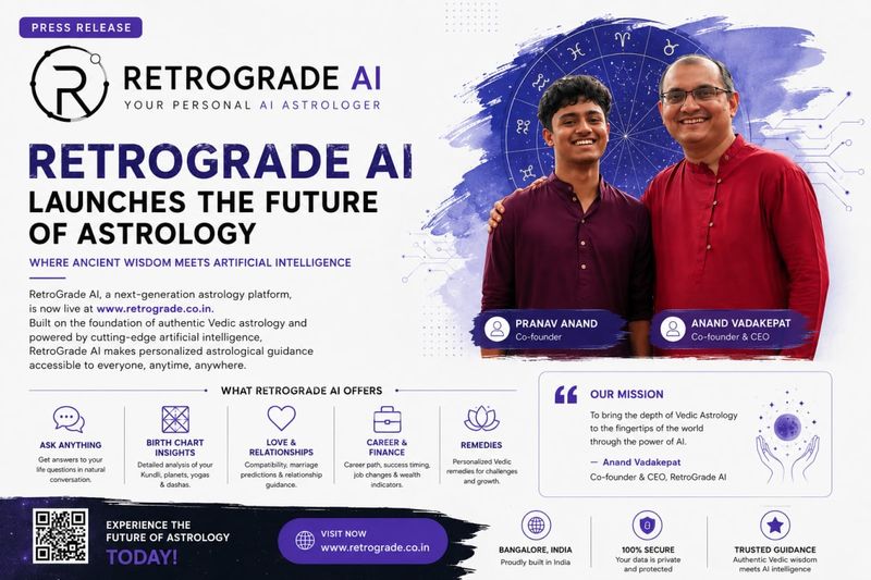 Founders: The Boy Who Coded The Cosmos Inside Retrograde, The AI Vedic Astrology Platform