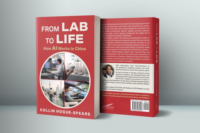 Collin Hogue-Spears Announces Release Of From Lab To Life: How AI Works In China