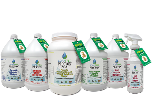 Soap-Free Carpet & Upholstery Cleaner For Pet Stains & Spills Launched